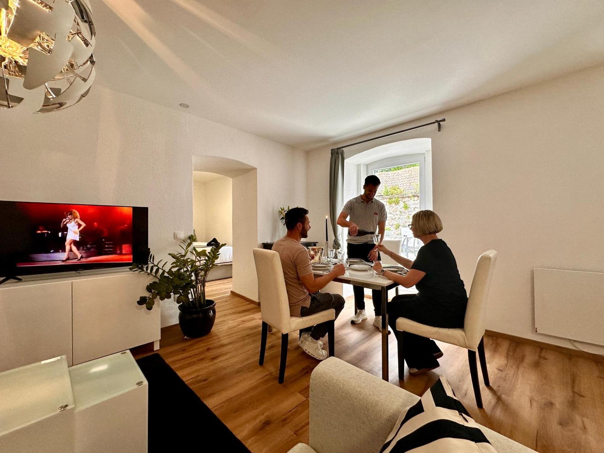 Schoene Ferienwohnung Schottwien Dış mekan fotoğraf